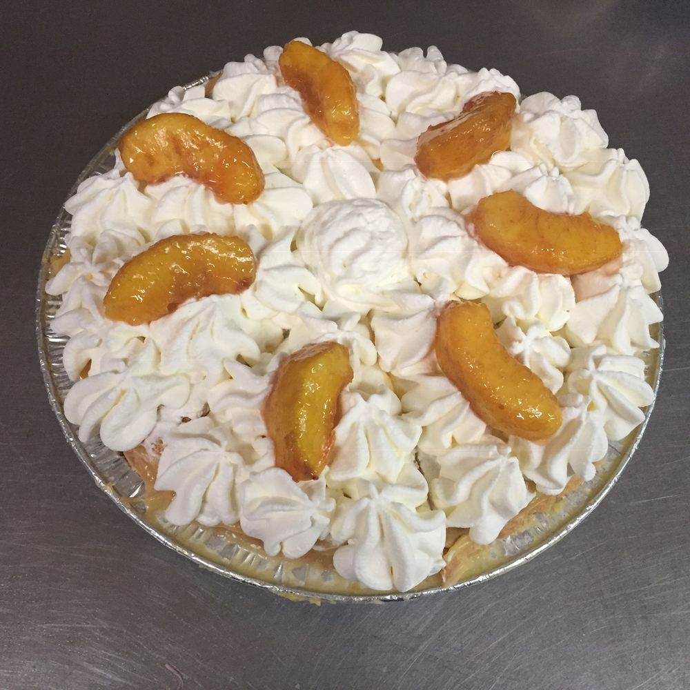 Peach pie